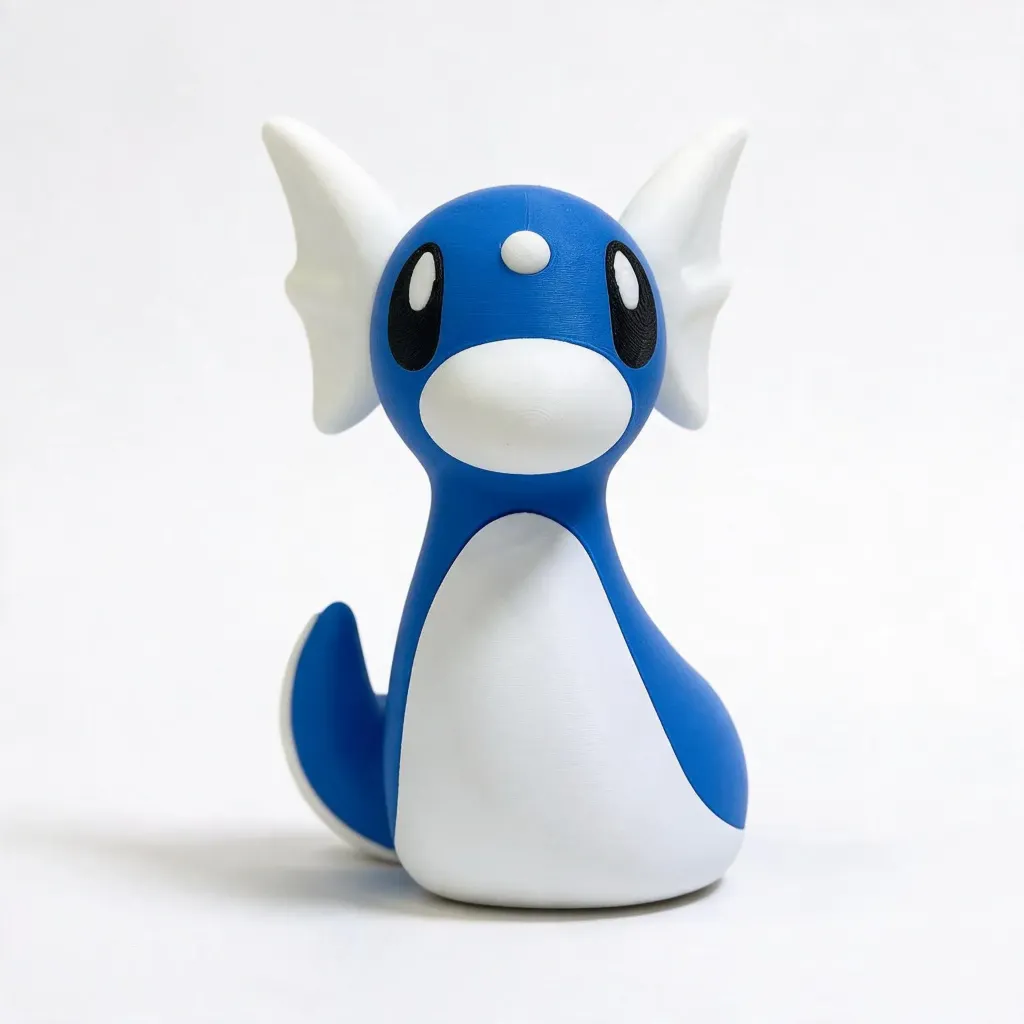 Blue Aquatic Fox Toy