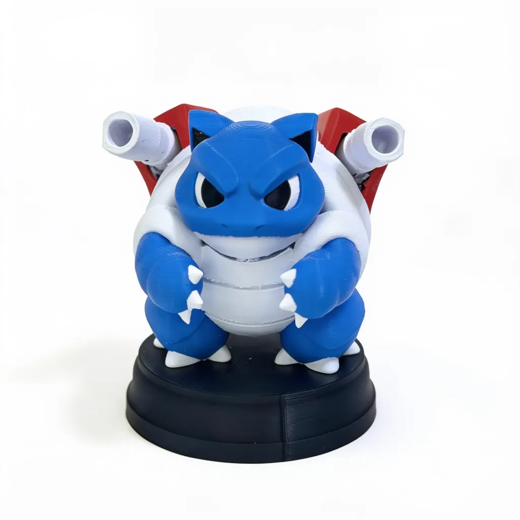 Cannon Turtle Figurine