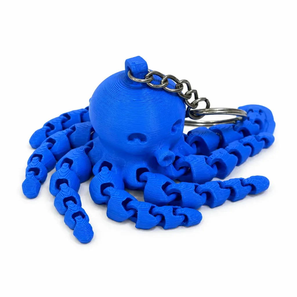 Octopus keychain