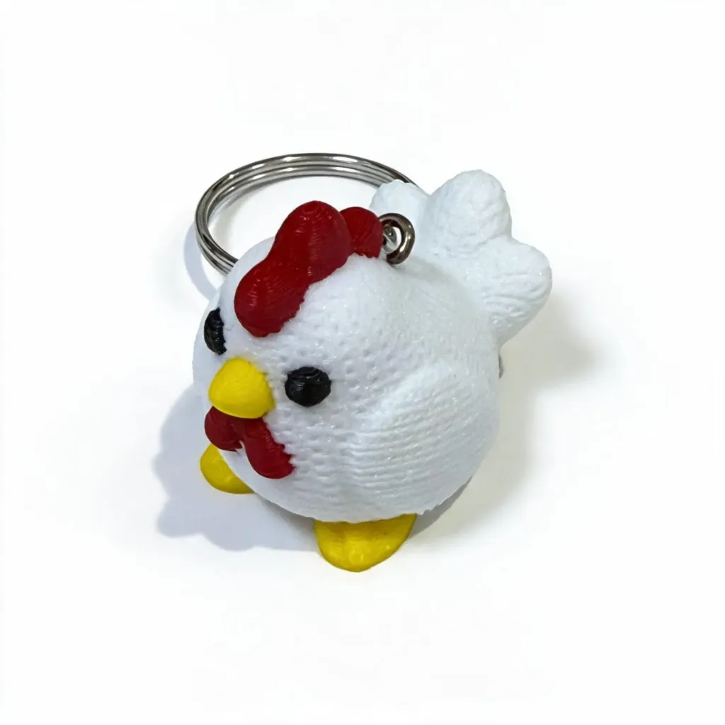 Chicken Keychain